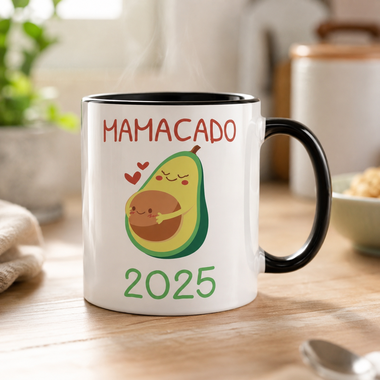 Mamacado Tasse 2025 – Avocado-Humor für Schwangere – Bild 5