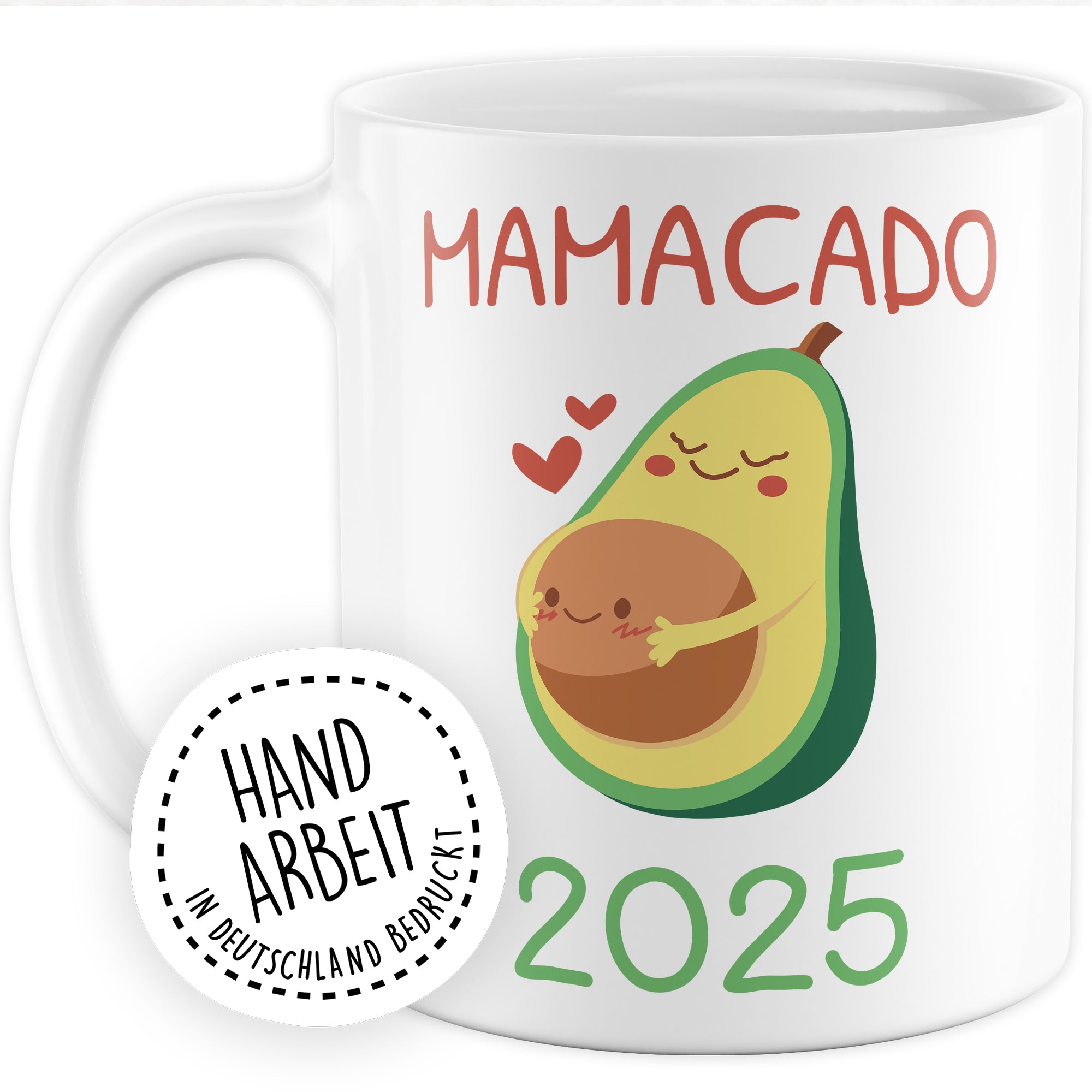 Mamacado Tasse 2025 – Avocado-Humor für Schwangere – Bild 2