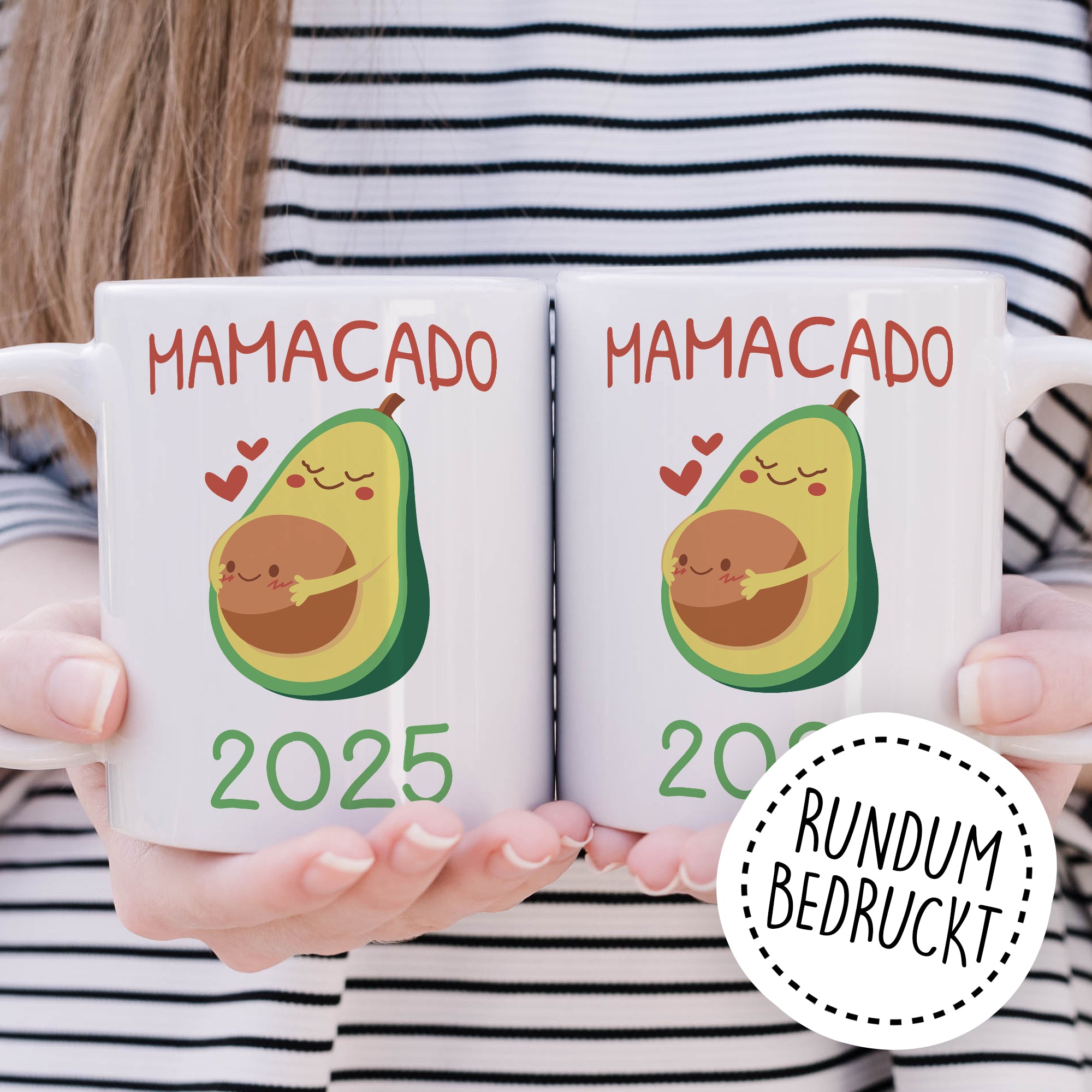 Mamacado Tasse 2025 – Avocado-Humor für Schwangere – Bild 4