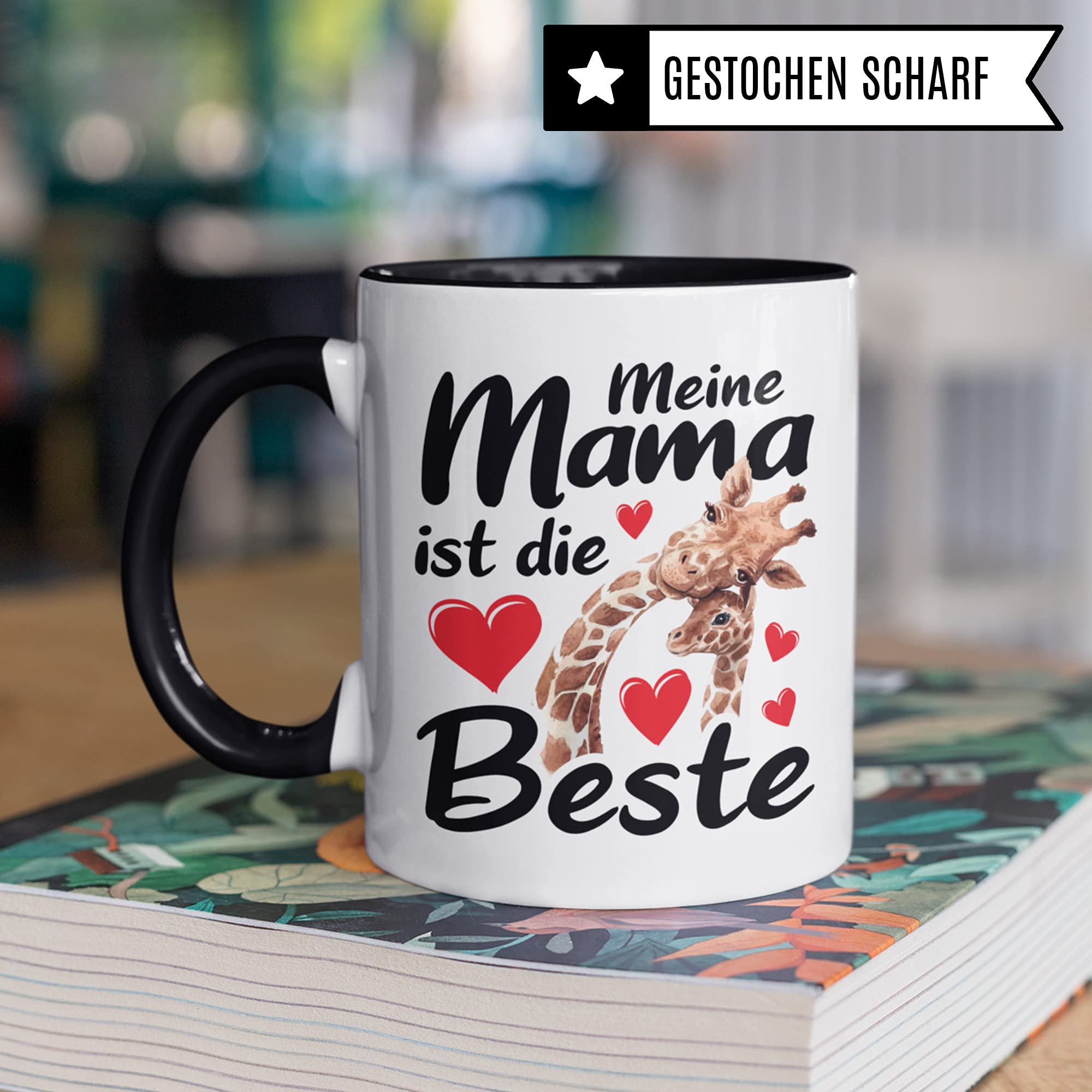 Mama Tasse „Meine Mama ist die Beste“ – mit Herz – Bild 4