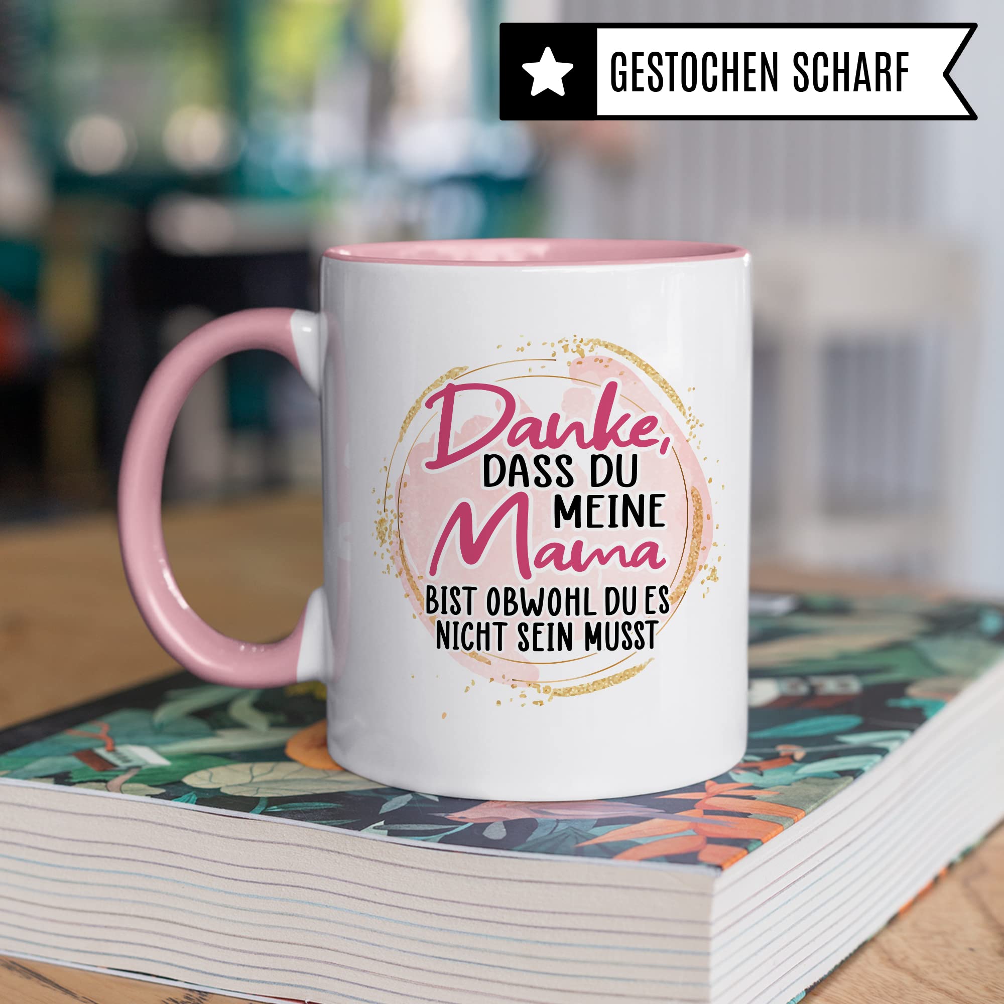 Pflegemama Tasse „Danke, dass du meine Mama bist“ – Bild 4