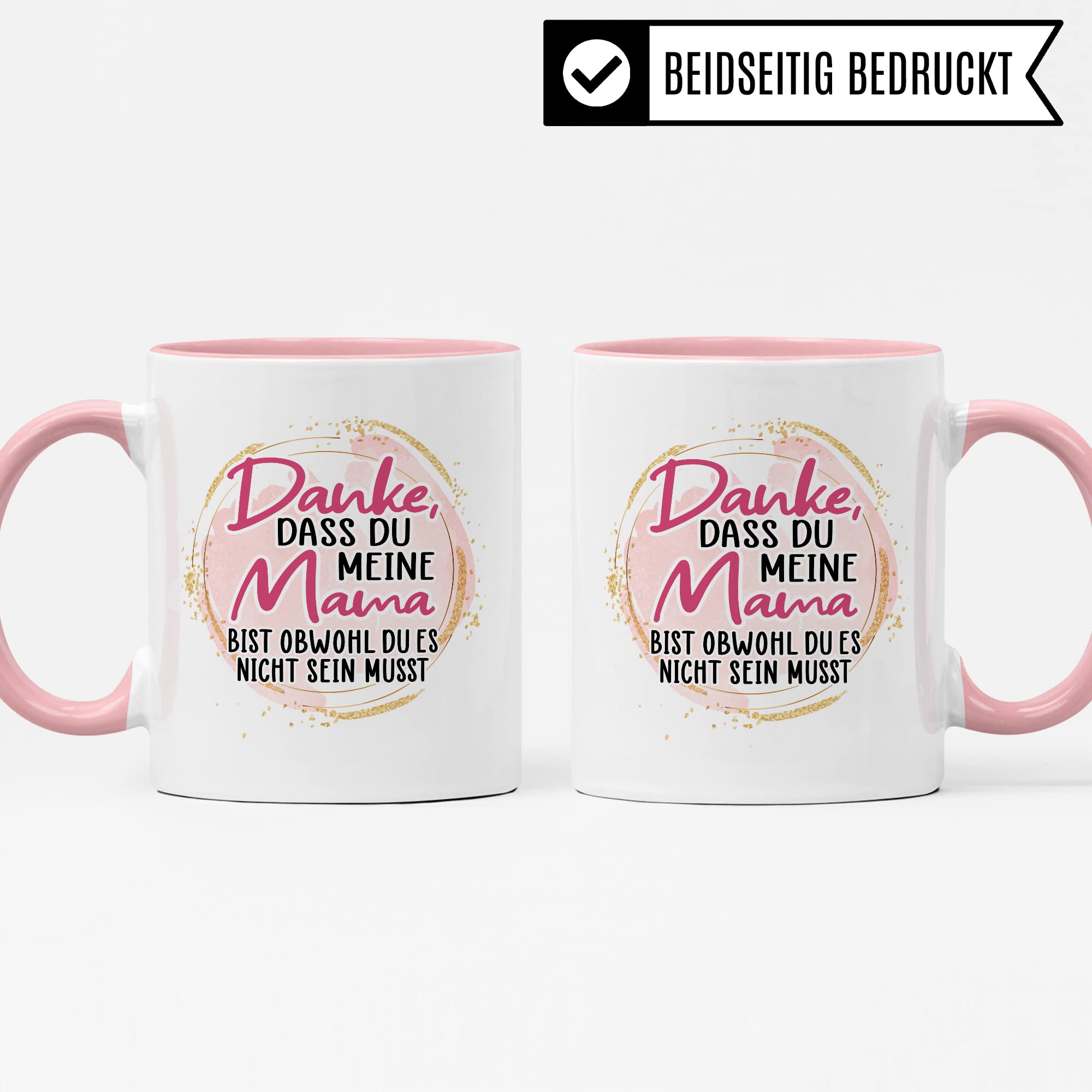 Pflegemama Tasse „Danke, dass du meine Mama bist“ – Bild 3