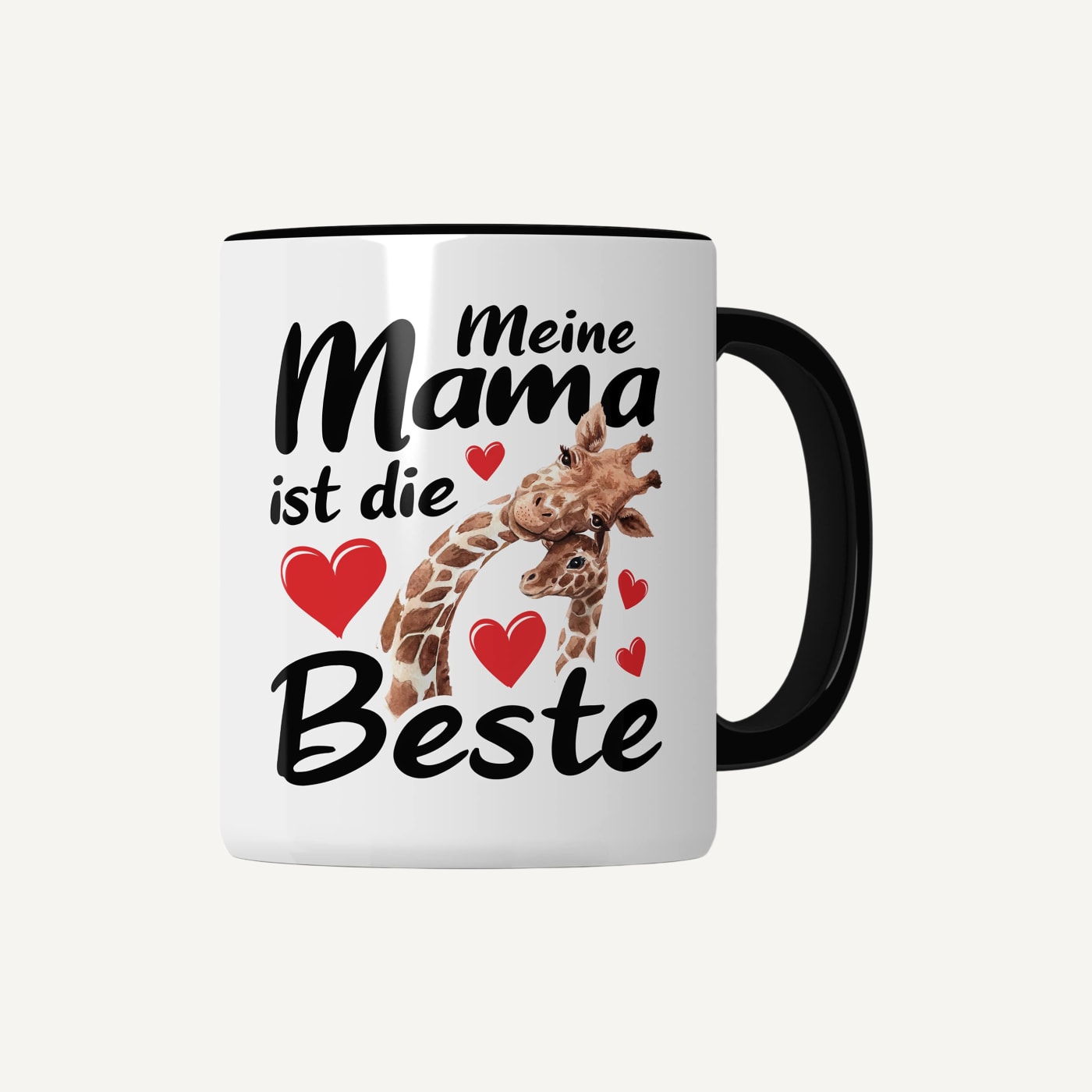 Mama Tasse „Meine Mama ist die Beste“ – mit Herz