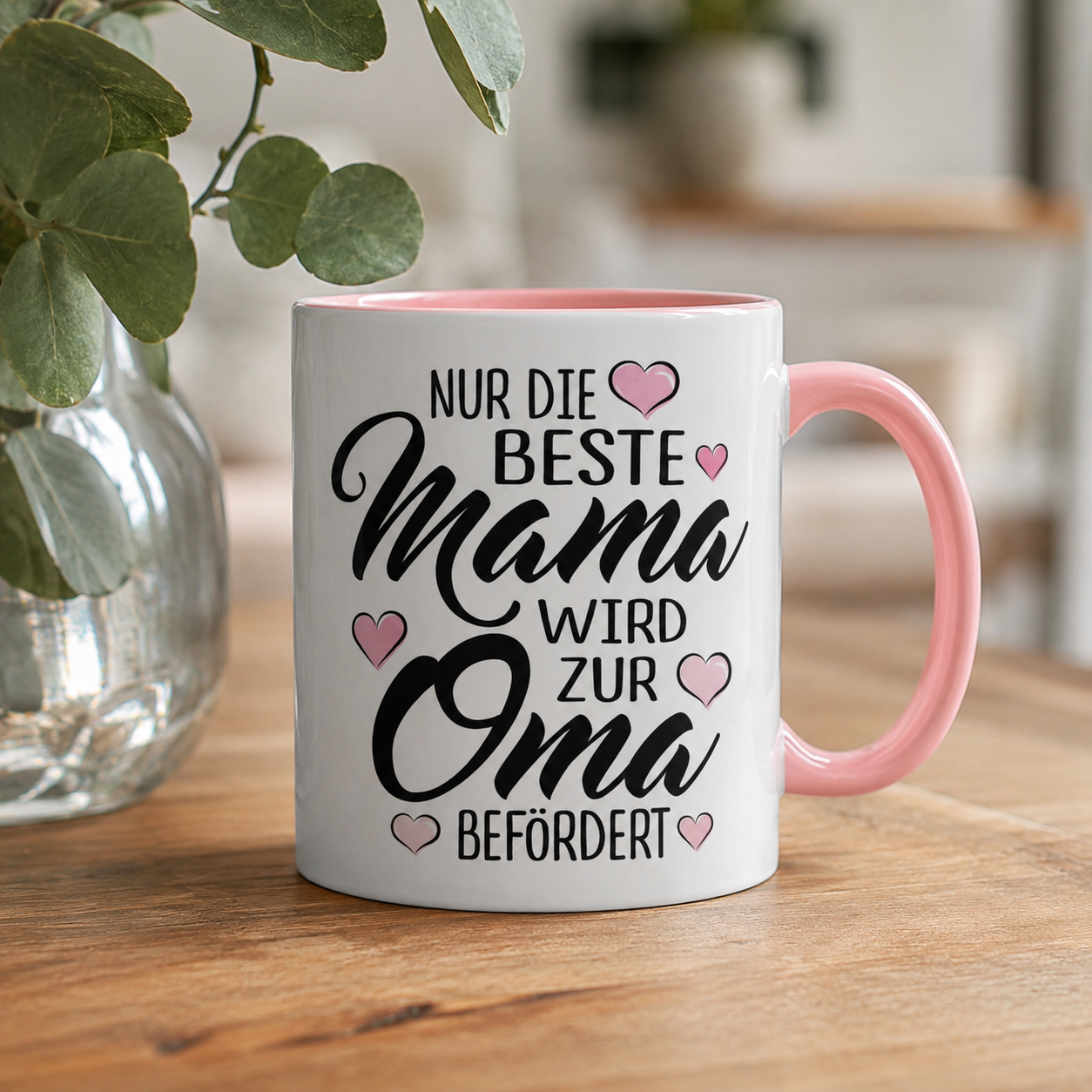 Oma Tasse „Zur Oma befördert“ – Baby-Ankündigung – Bild 5