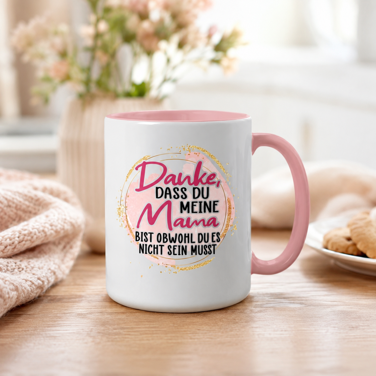 Pflegemama Tasse „Danke, dass du meine Mama bist“ – Bild 5